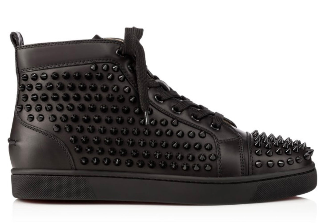 Christian Louboutin Louis Spikes leather sneakers