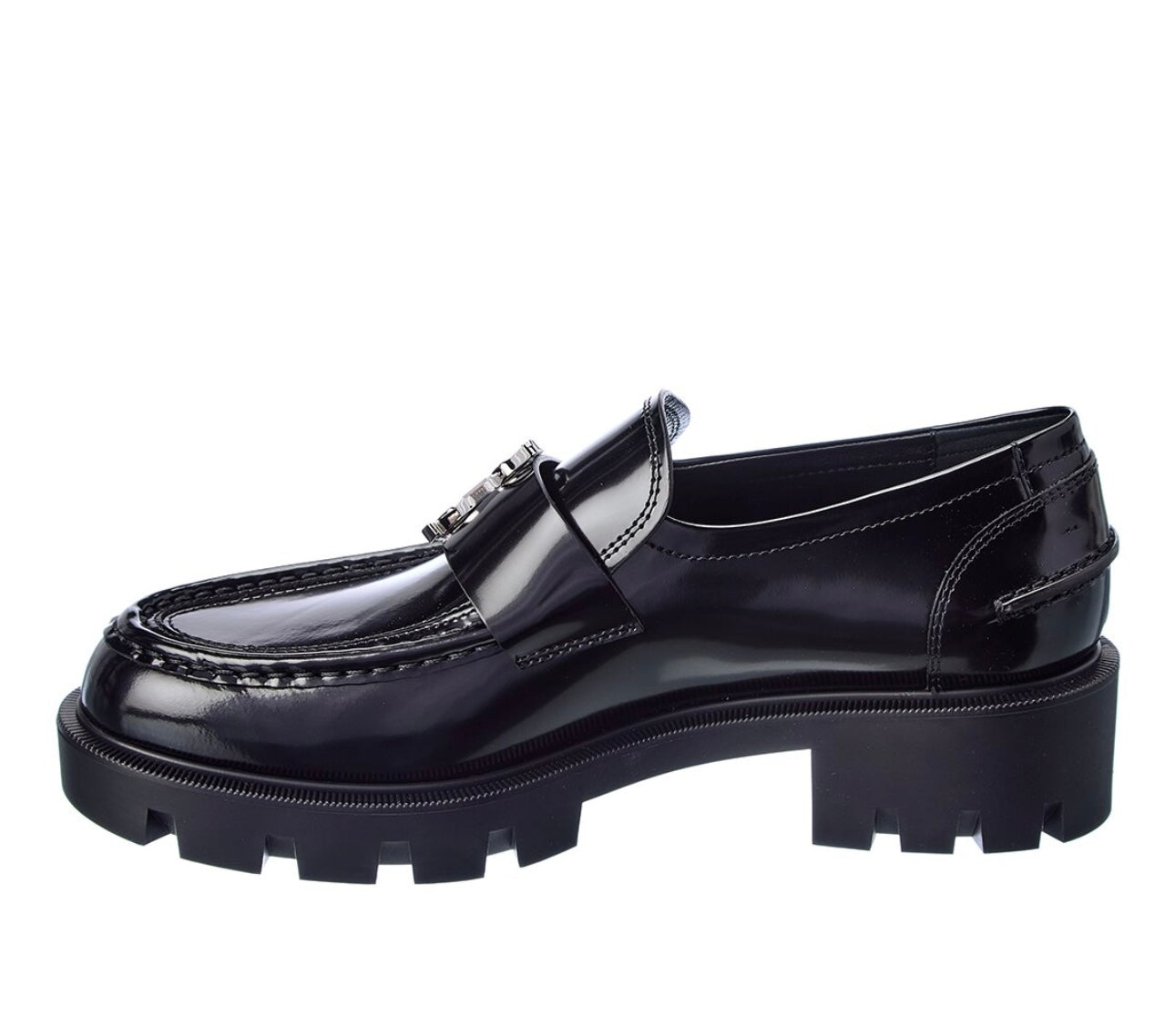 Christian Louboutin CL Moc Lug leather loafers