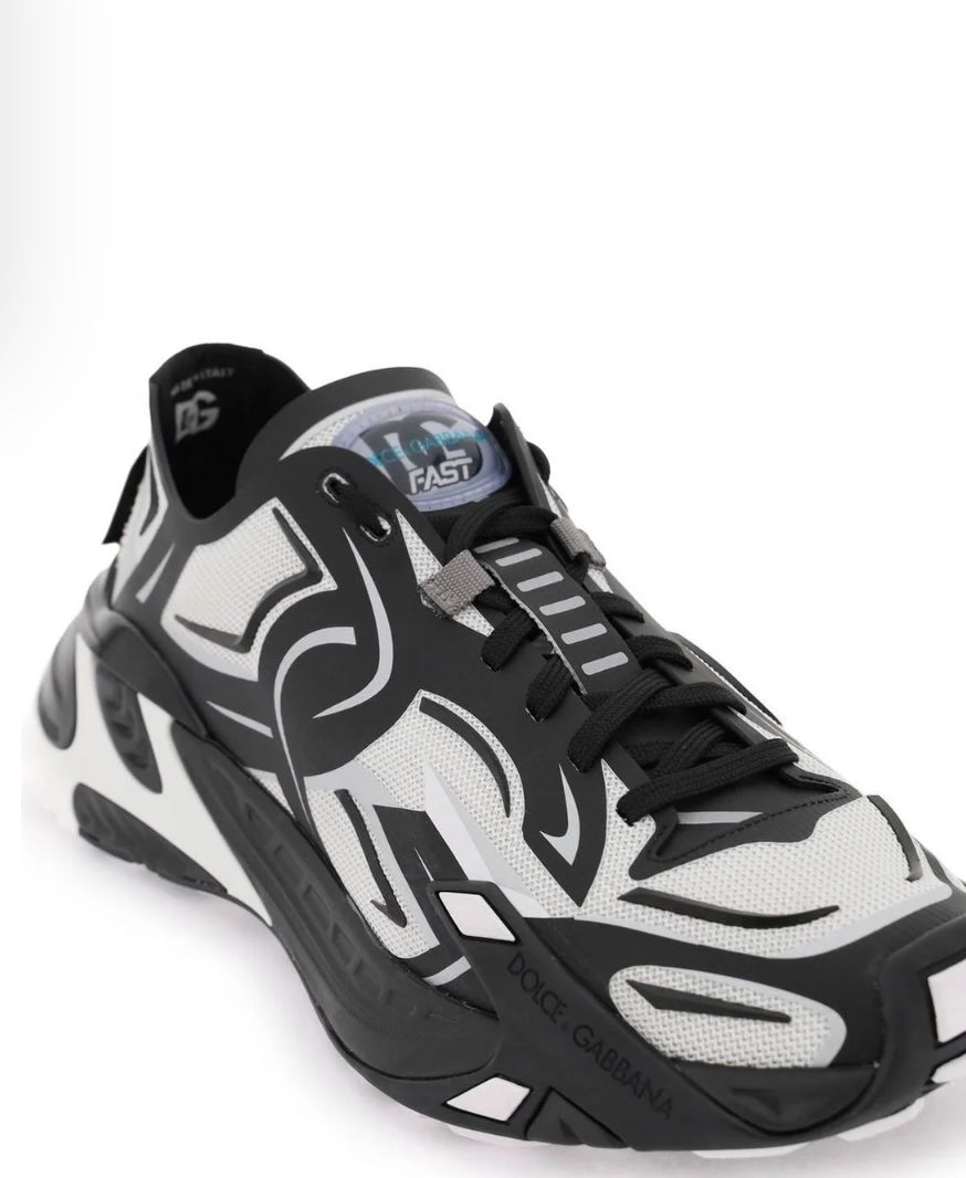 Dolce & Gabbana Panelled Low-Top Sneakers