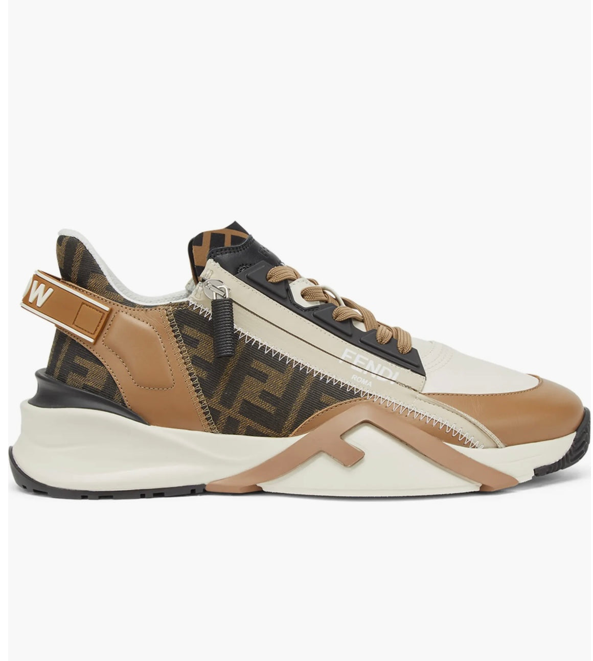 Fendi Flow Logo Low Top Sneakers