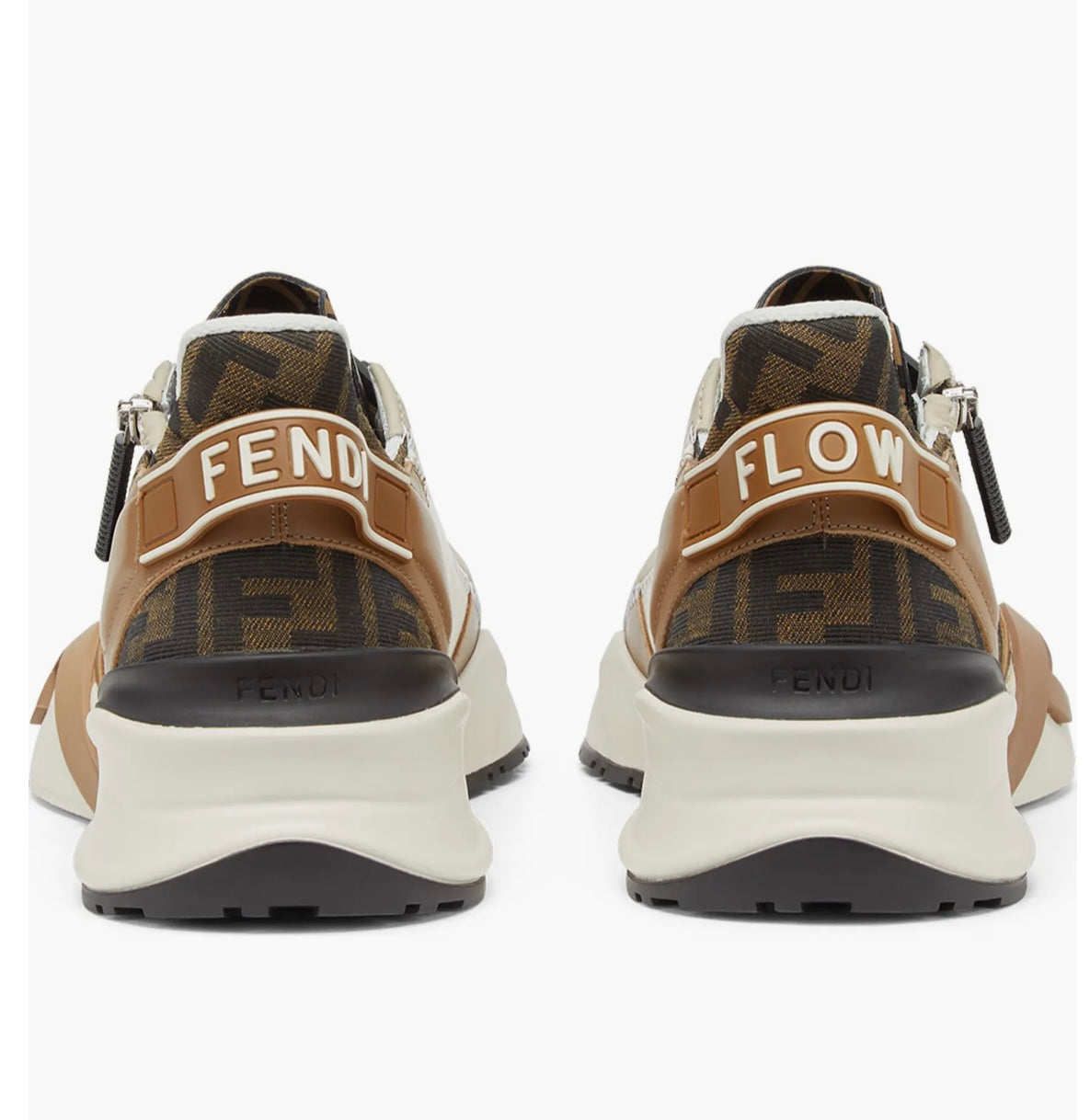 Fendi Flow Logo Low Top Sneakers