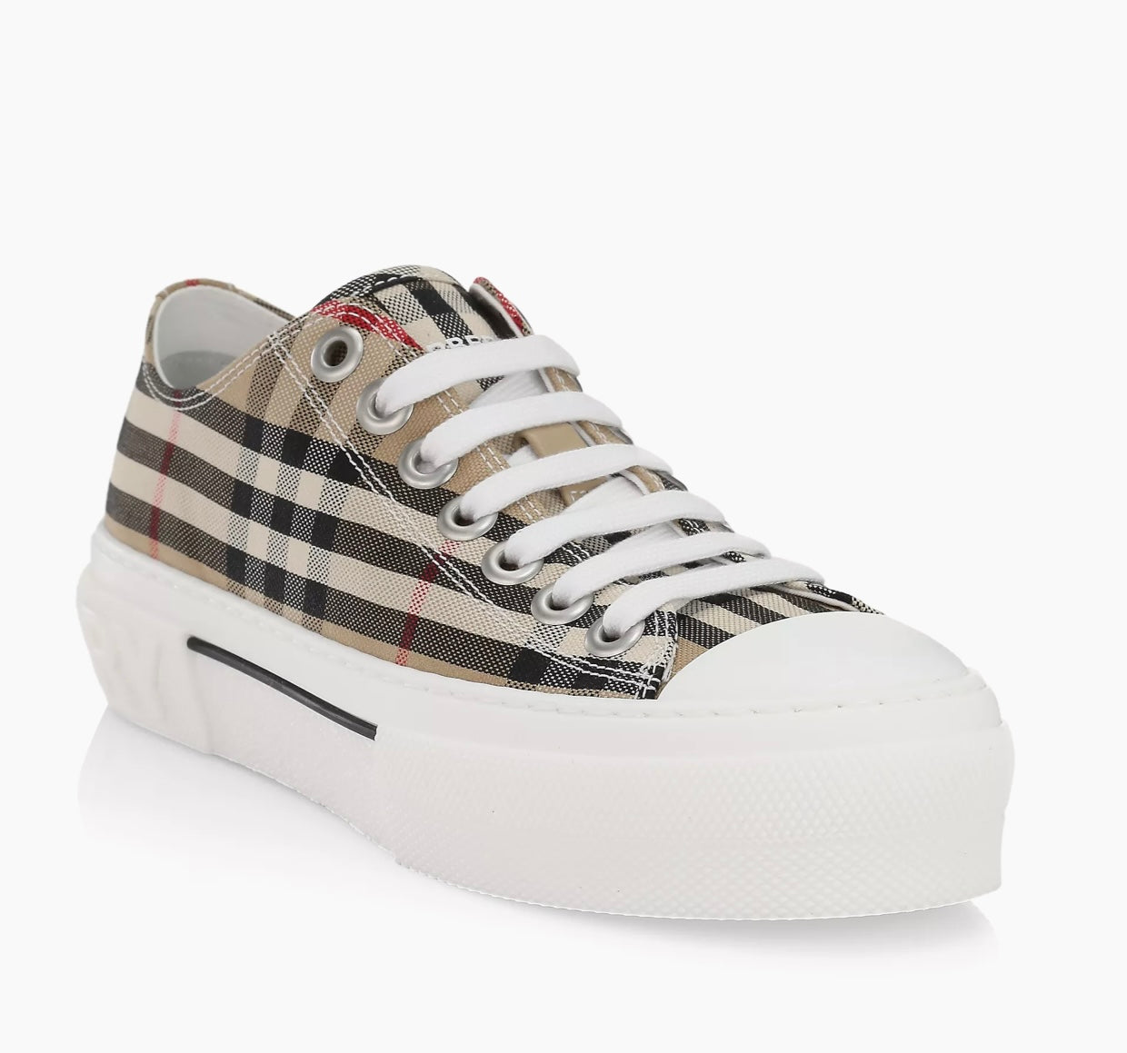 Burberry Men's Jack Checkered Tennis Sneakers -