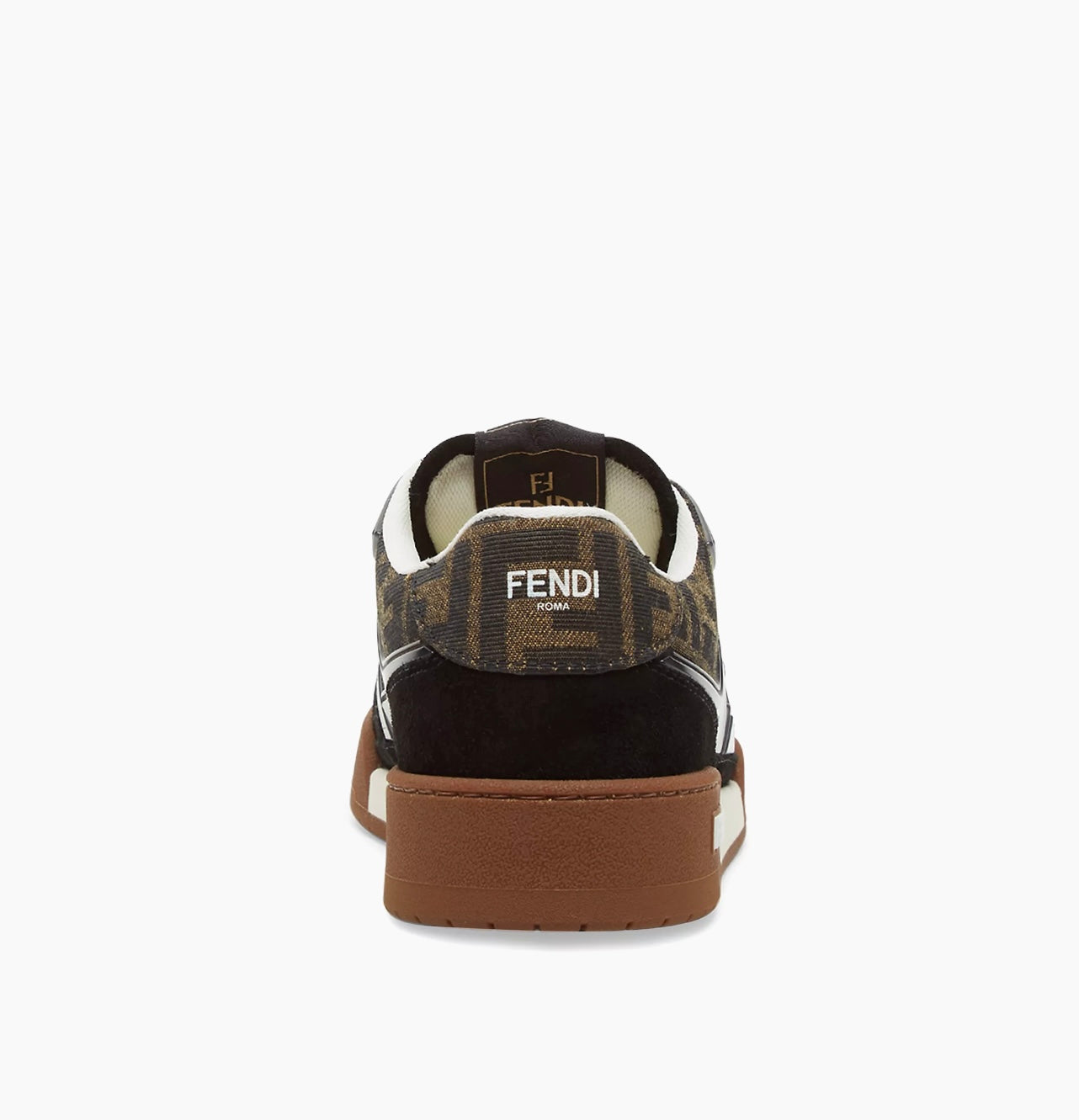Fendi Men's Match FF Jacquard Low-Top Sneakers