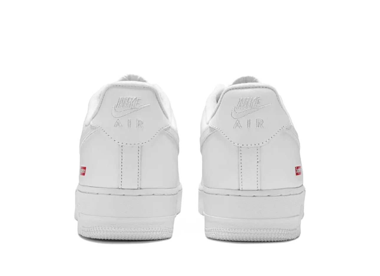 Supreme x Air Force 1 Low Box Logo White