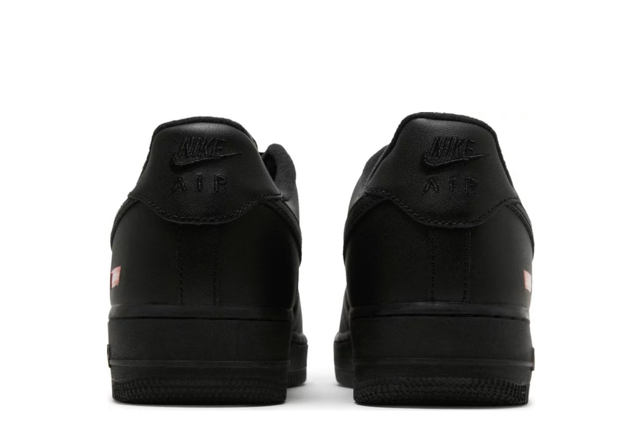 Supreme x Air Force 1 Low Box Logo Black
