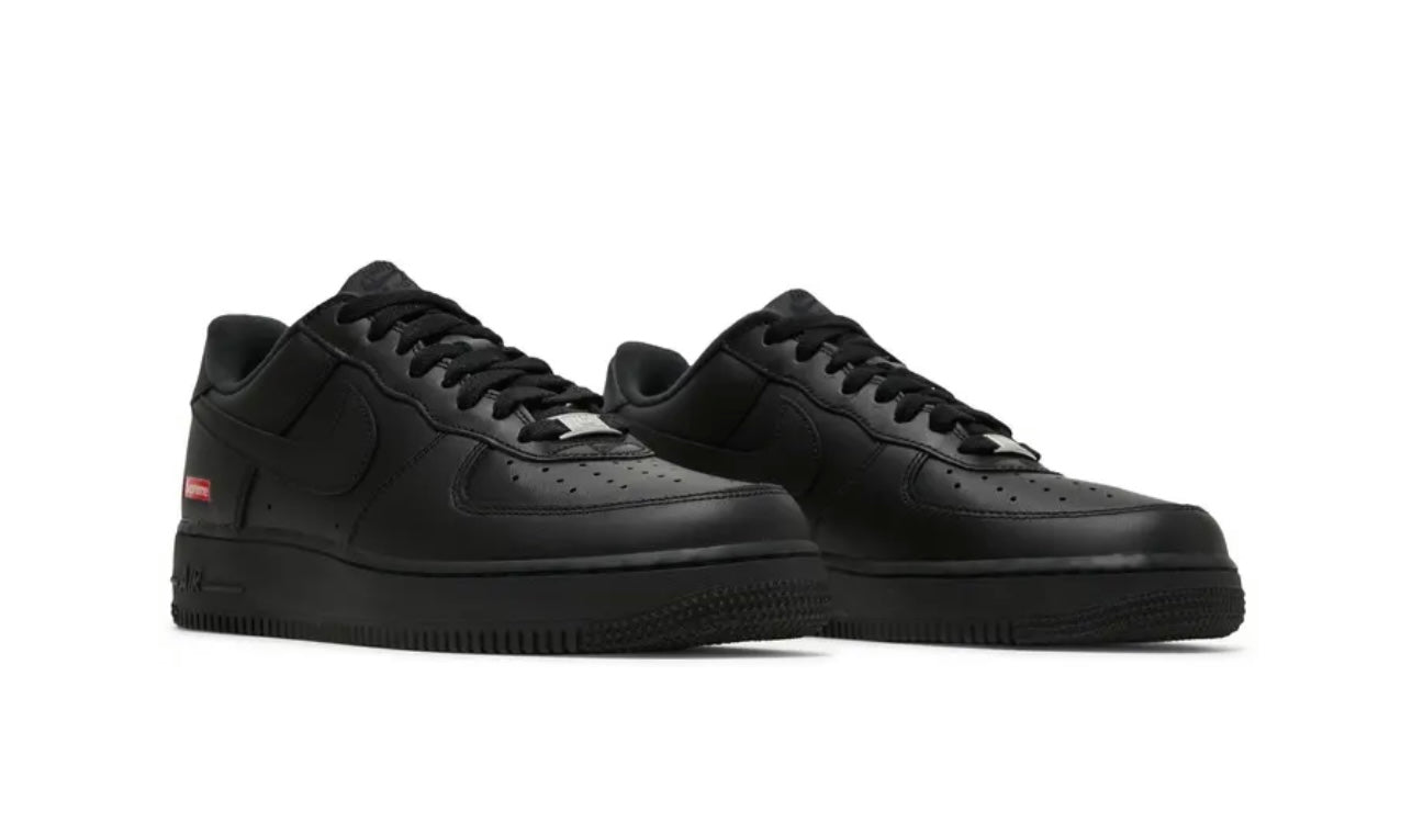Supreme x Air Force 1 Low Box Logo Black