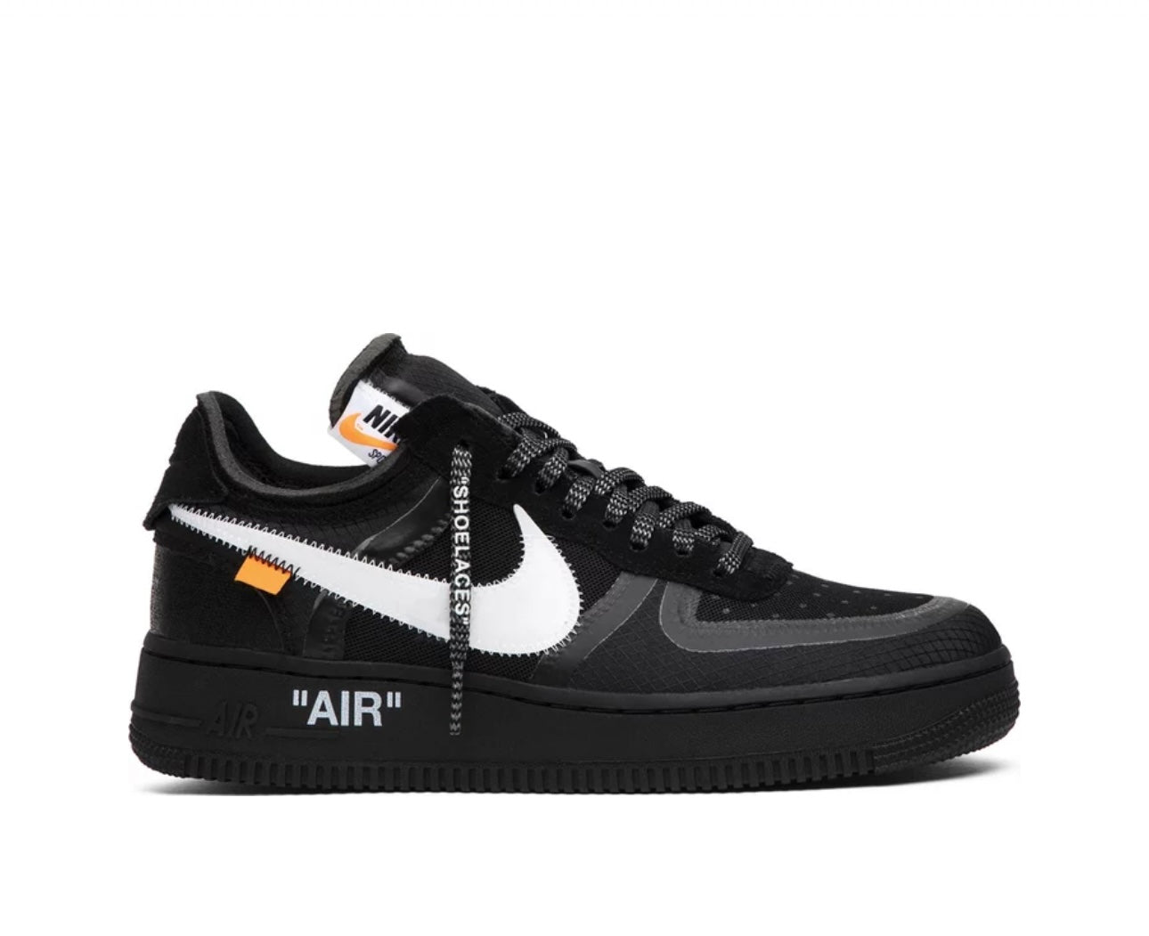 Off-White x Air Force 1 Low Black