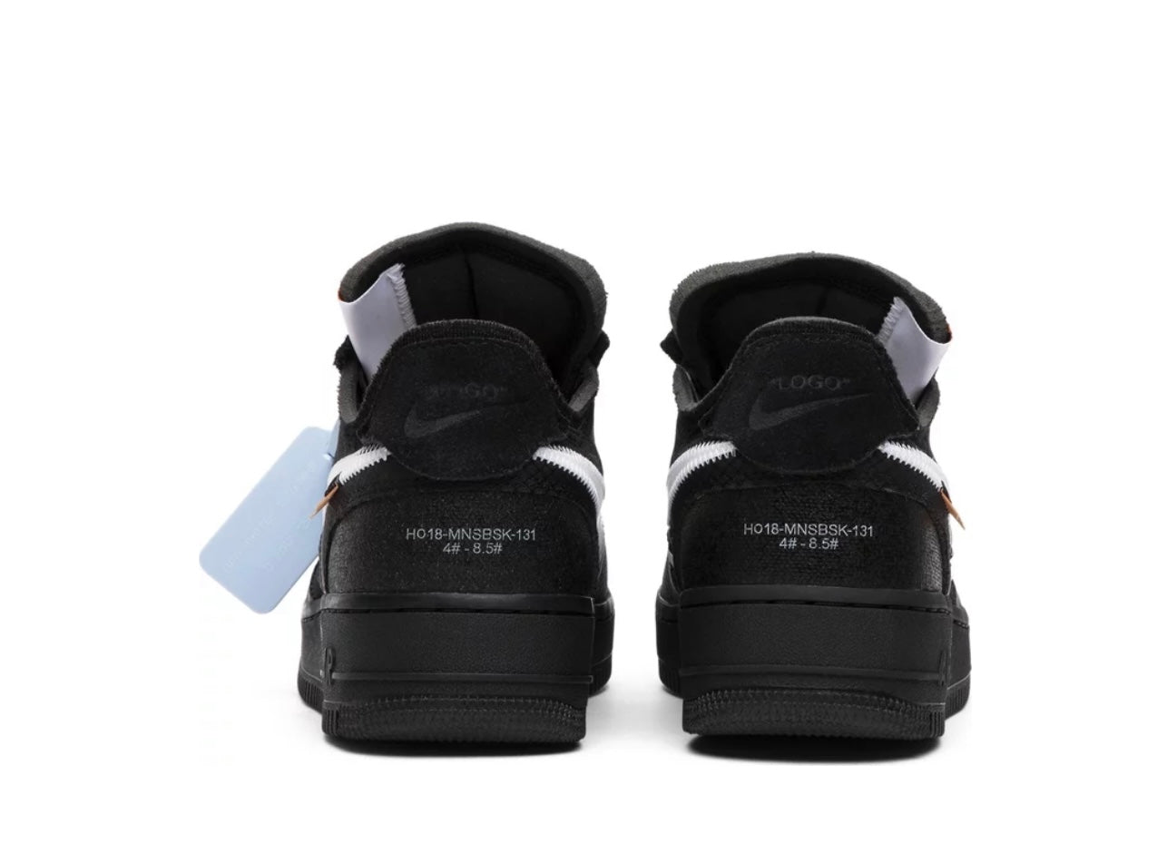 Off-White x Air Force 1 Low Black