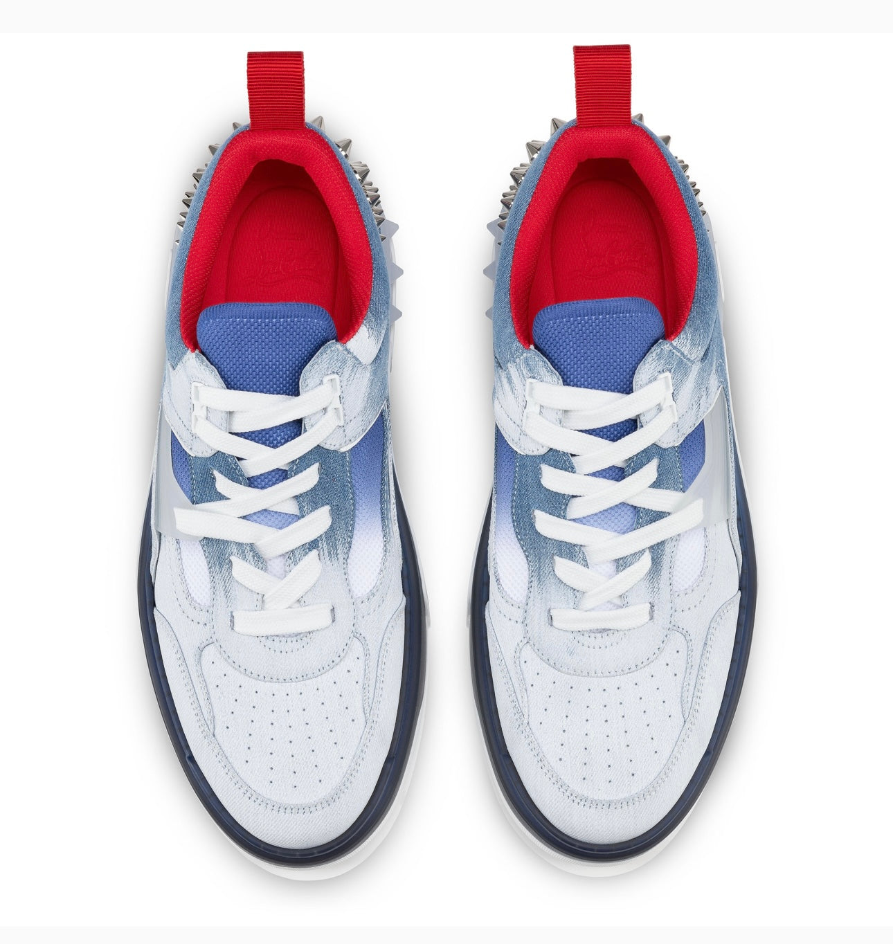 Christian Louboutin Astroloubi Denim Sneakers - Blue - Low-Top