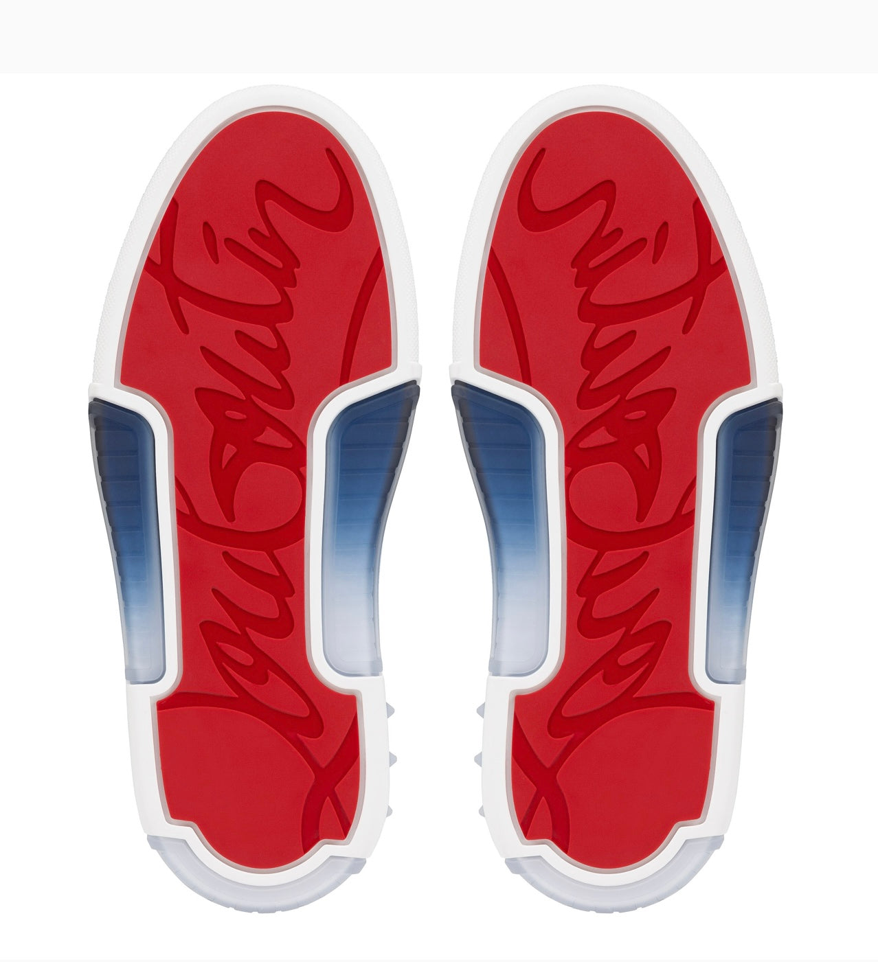 Christian Louboutin Astroloubi Denim Sneakers - Blue - Low-Top