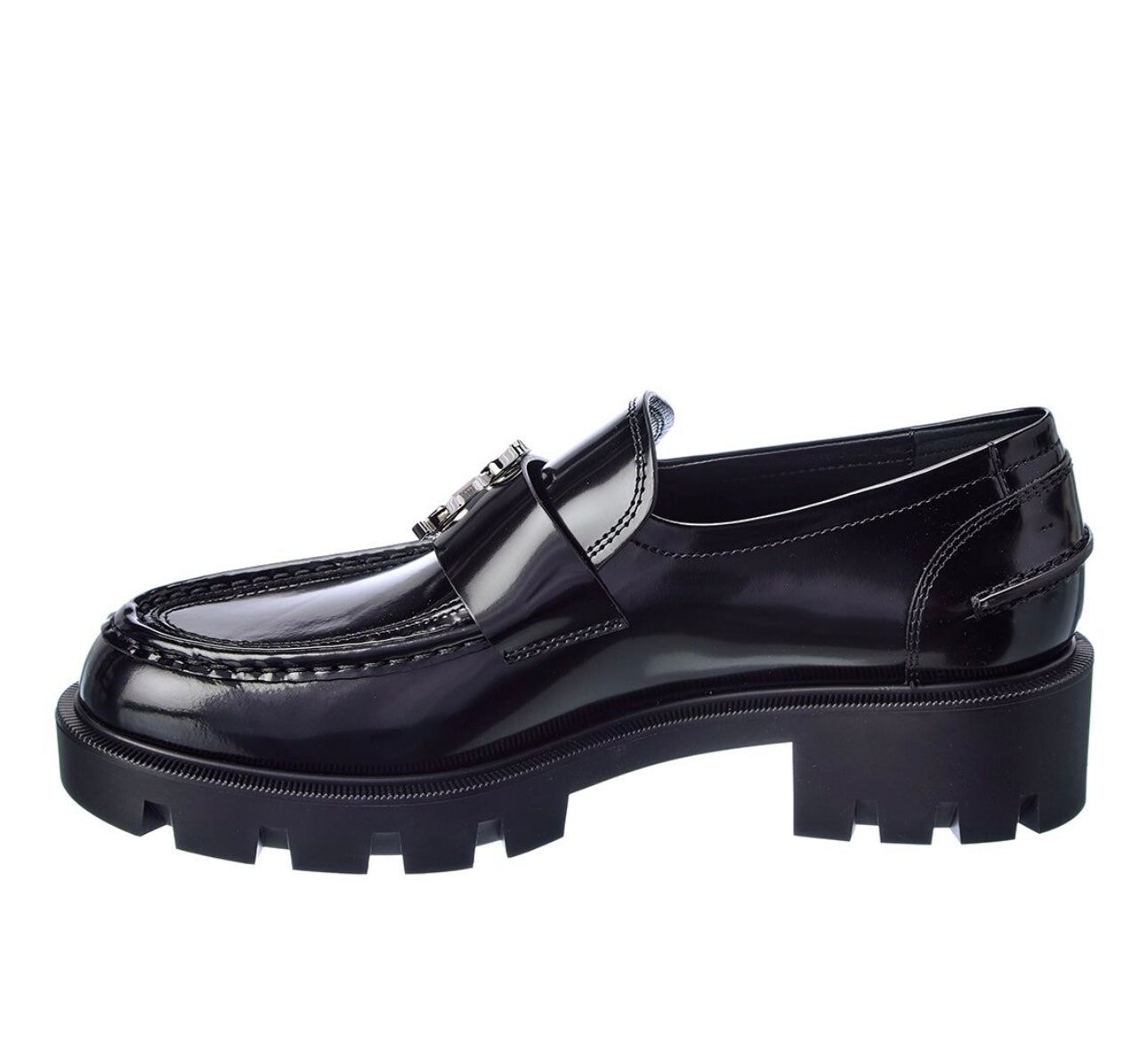 Christian Louboutin CL Moc Lug leather loafers