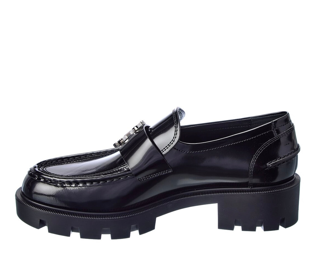 Christian Louboutin CL Moc Lug leather loafers