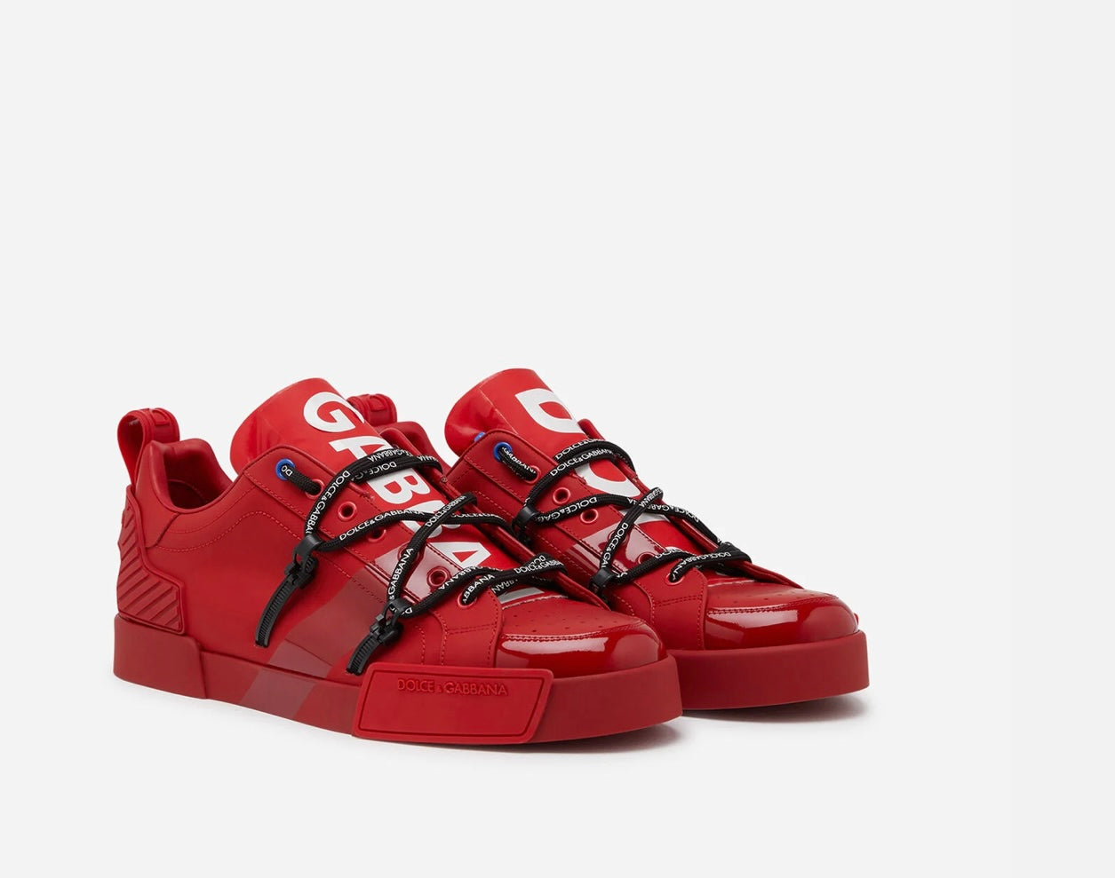 Dolce & Gabbana Portofino leather sneakers