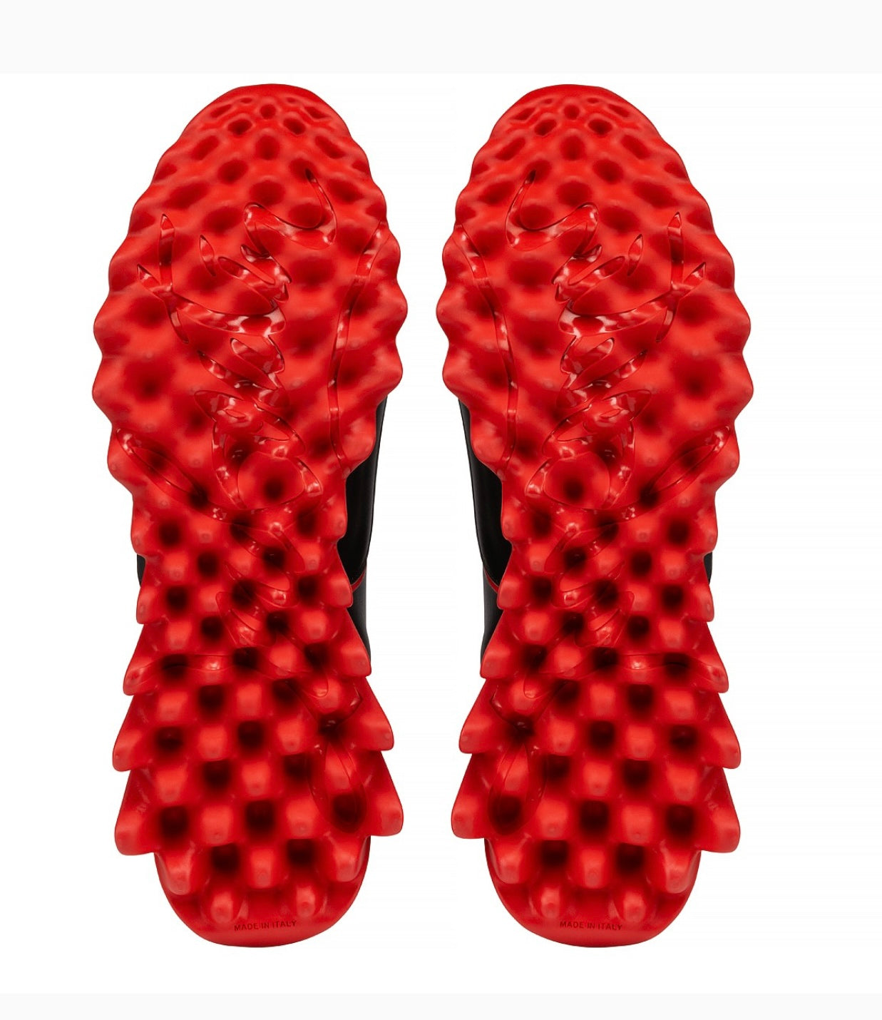 Christian Louboutin Men's Sharkyloub SP Spikes Leather Runner Sneakers