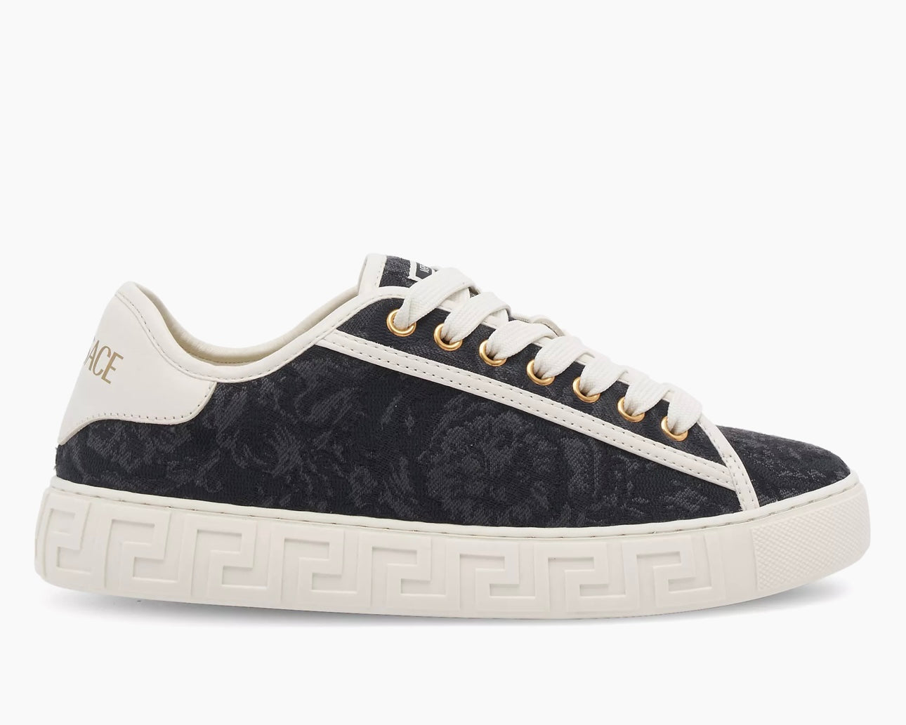 Barocco Greca Low Top Sneaker (Men) Versace