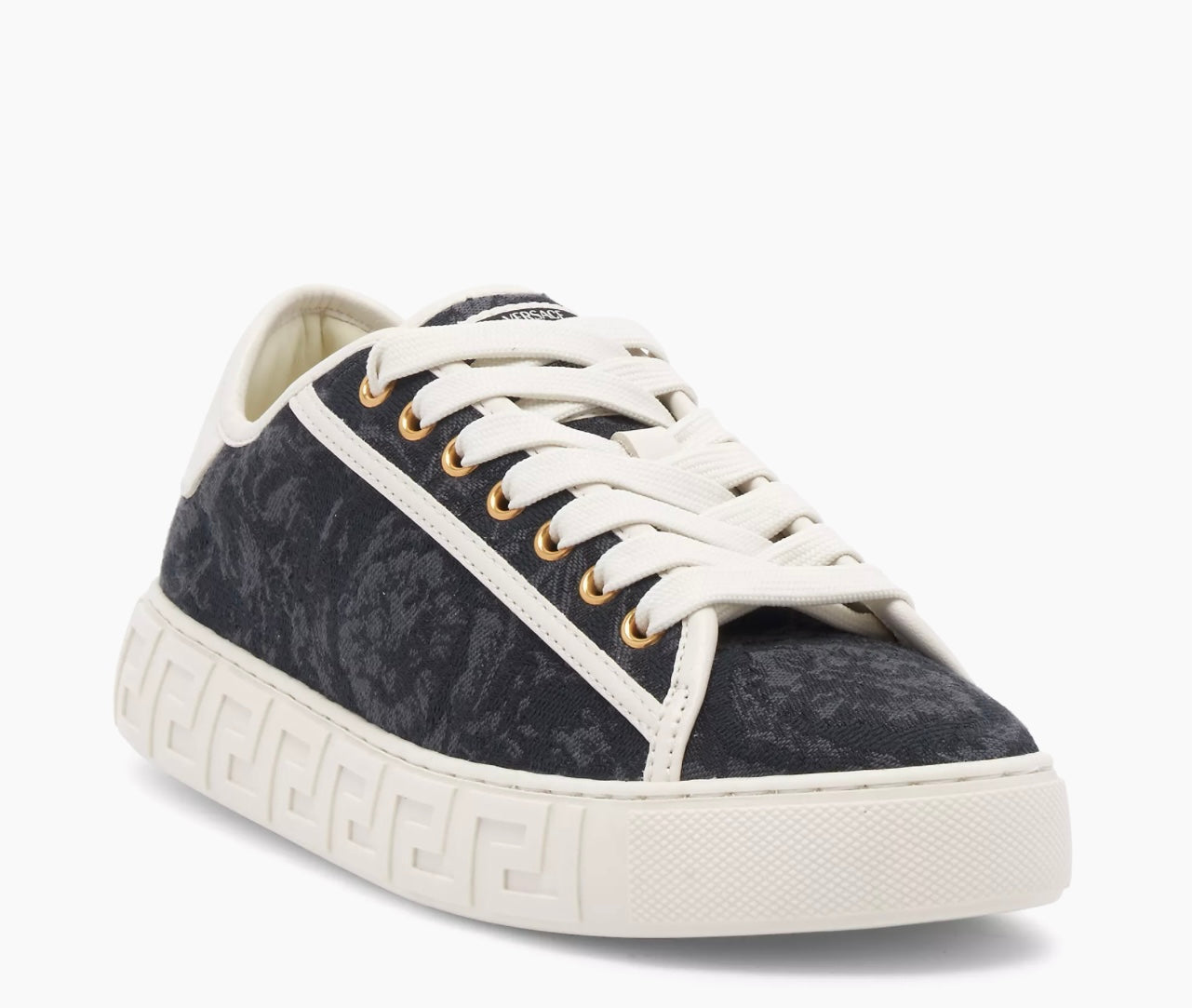 Barocco Greca Low Top Sneaker (Men) Versace