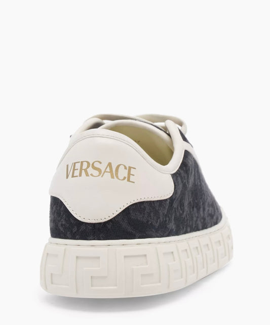Barocco Greca Low Top Sneaker (Men) Versace