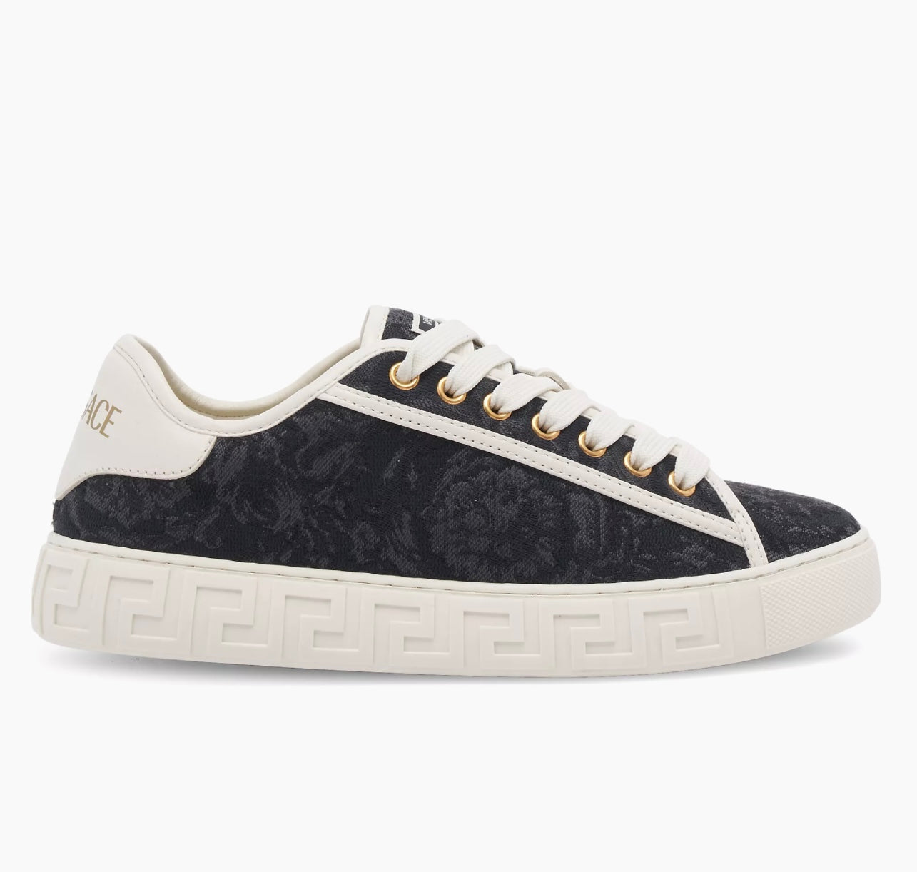 Barocco Greca Low Top Sneaker (Men) Versace