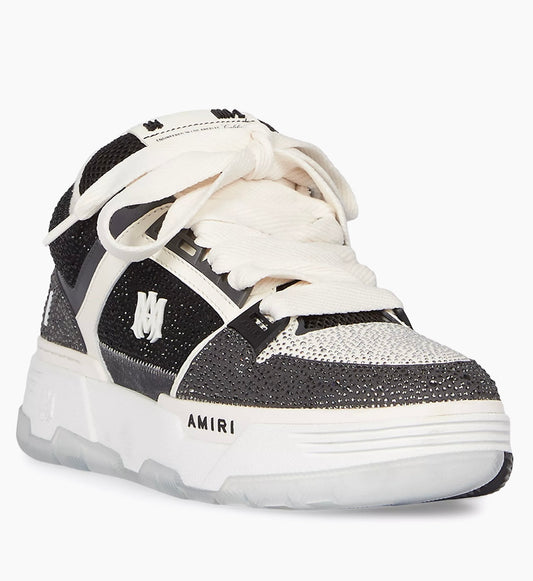 Amiri Men's MA-1 Leather & Mesh Low-Top Sneakers