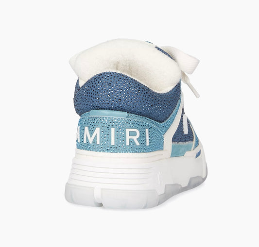 Amiri Men's MA-1 Leather & Mesh Low-Top Sneakers