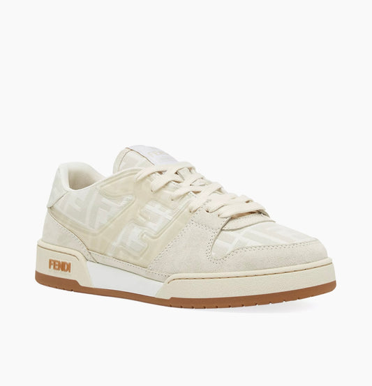 Fendi Men's Match FF Jacquard Low-Top Sneakers