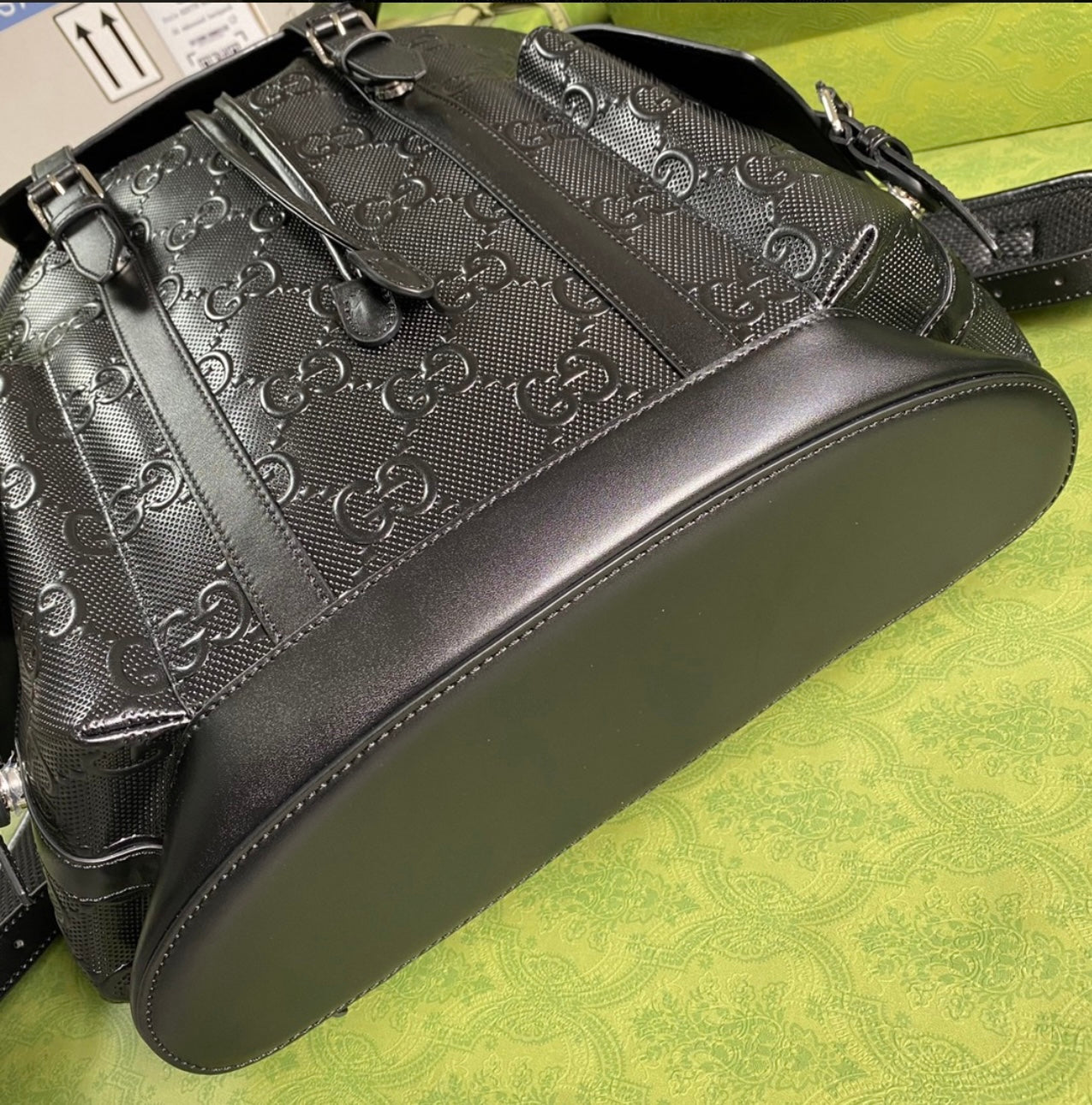Gucci Jumbo Backpack in Black – Luxury and Function